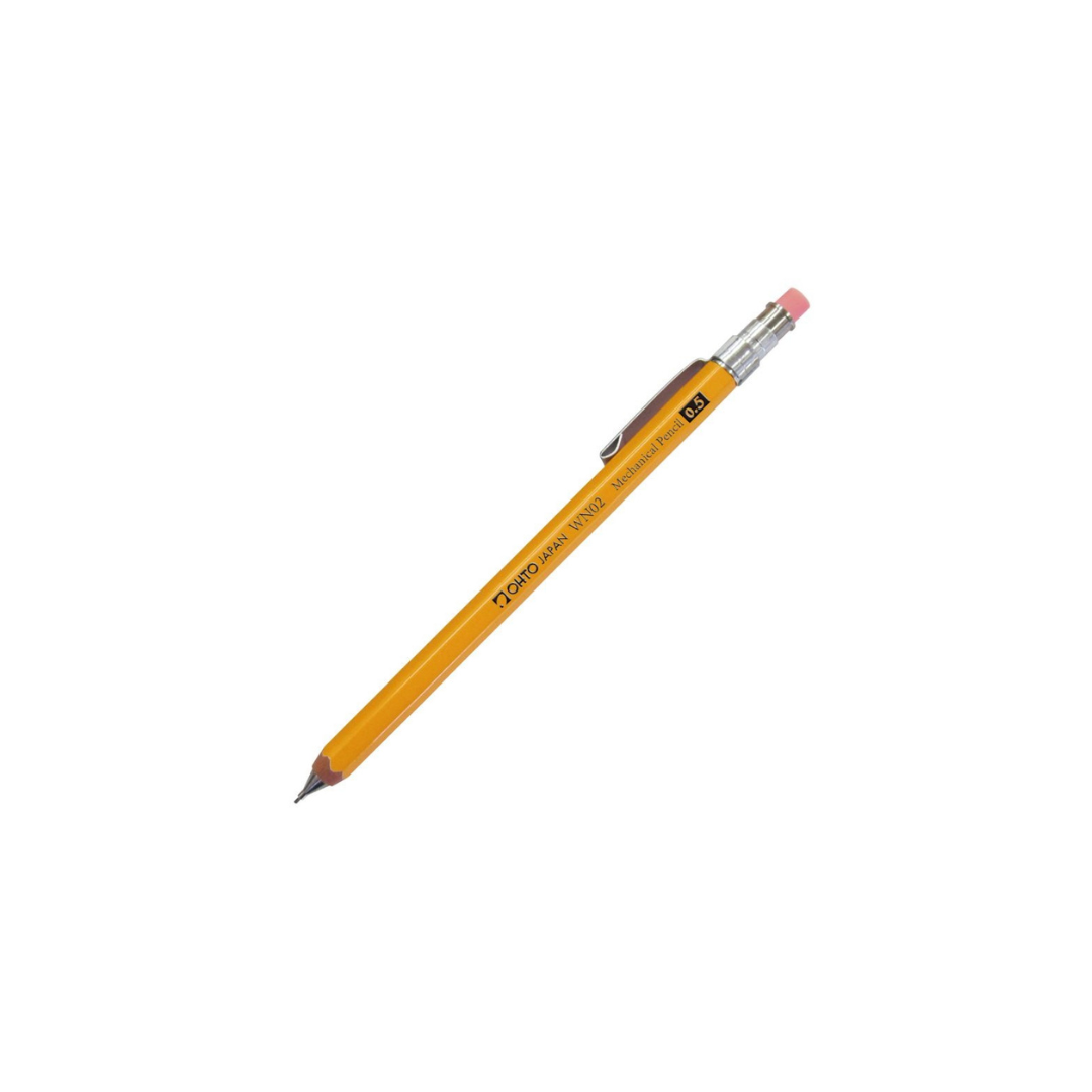 Ohto Mechanical Pencil Wooden Mini - 0.5 mm