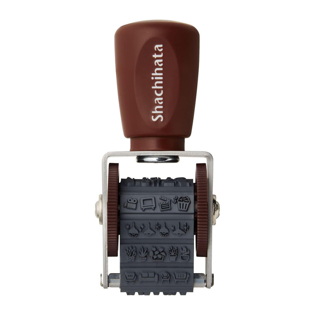 Shachihata Mini Rotating Stamp - House