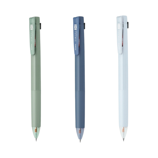 Zebra Sarasa Clip Limited Retro Edition 2 Color Pen & Mechanical Pencil - 0.5 mm