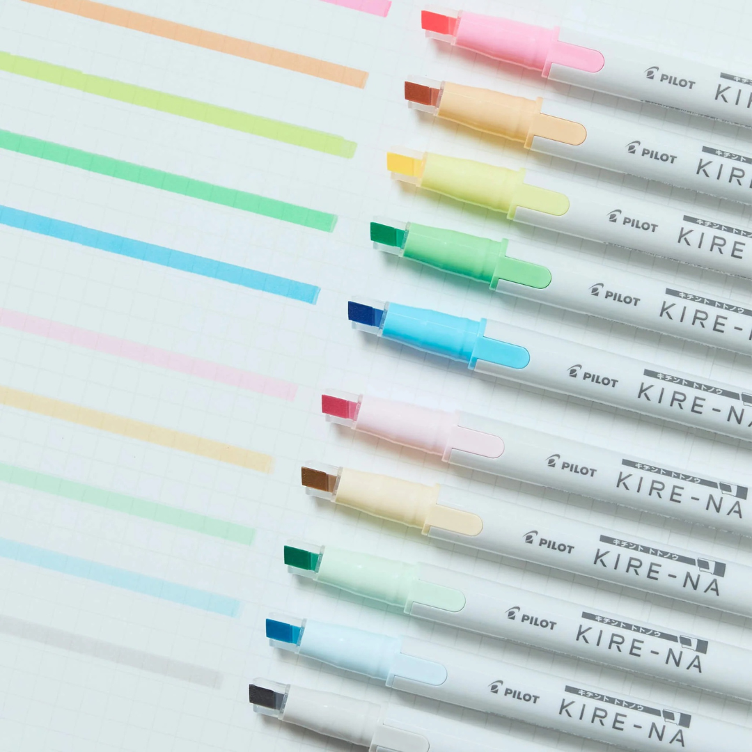 Pilot Kire-Na Highlighters Sets