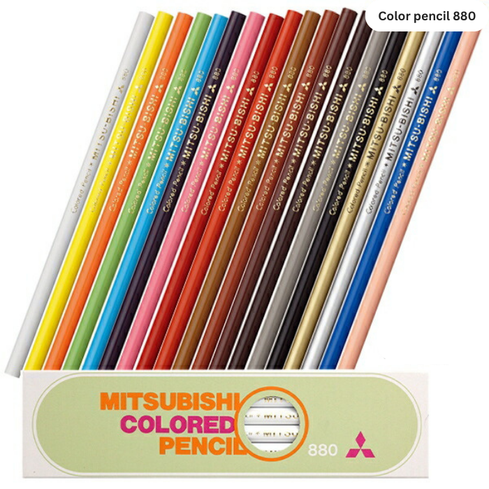 Mitsubishi Uni Colored Pencil 880 - Single