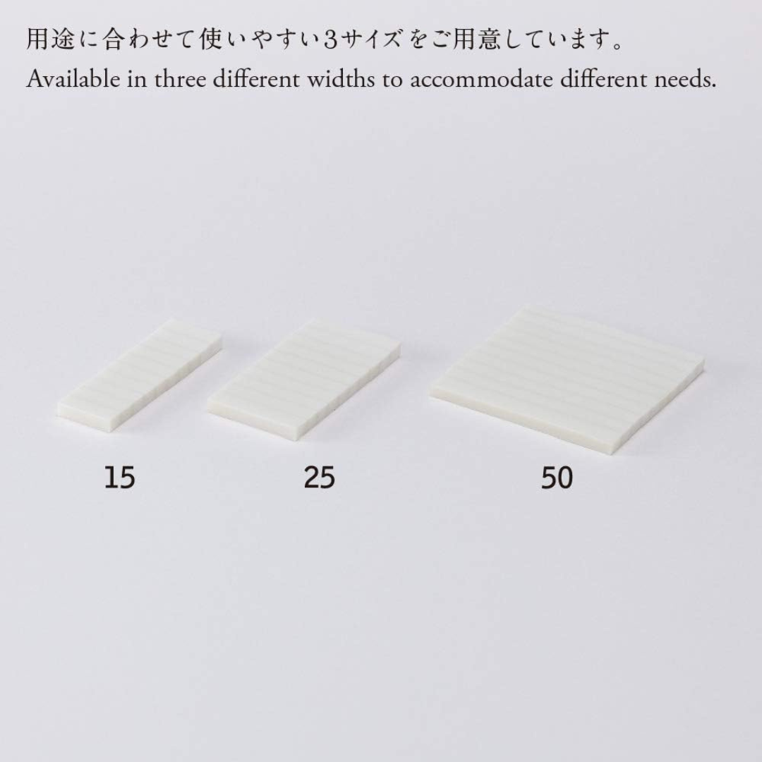 Stalogy Transparent Sticky Notes - Lined / Plain - 25 mm