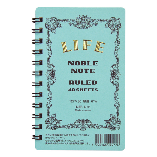 LIFE Noble Ring Notebook - A7 - 6 mm Ruled