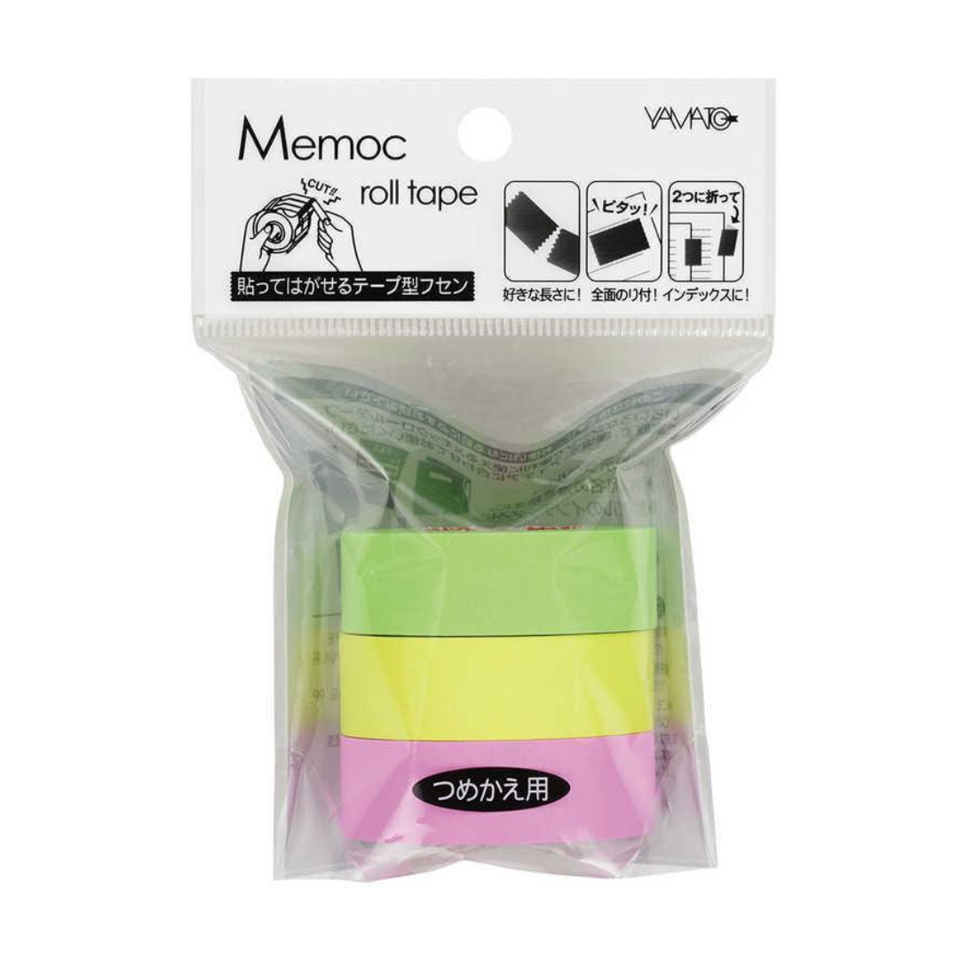 Yamato Memoc Tape Roll Sticky Notes - Film Type