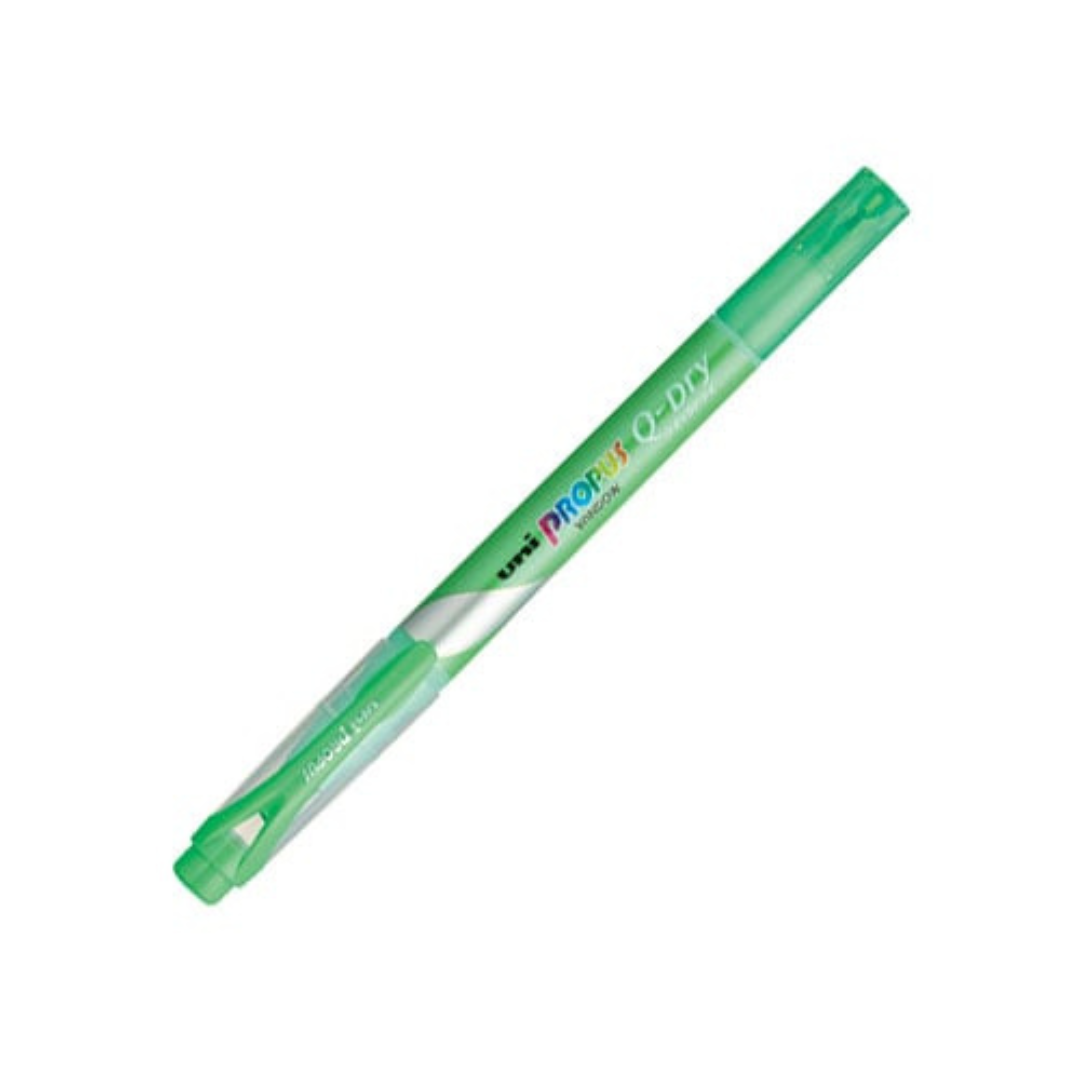 Uni Propus Window Q-Dry Double-Sided Highlighter - 4.0 mm / 0.6 mm - Single