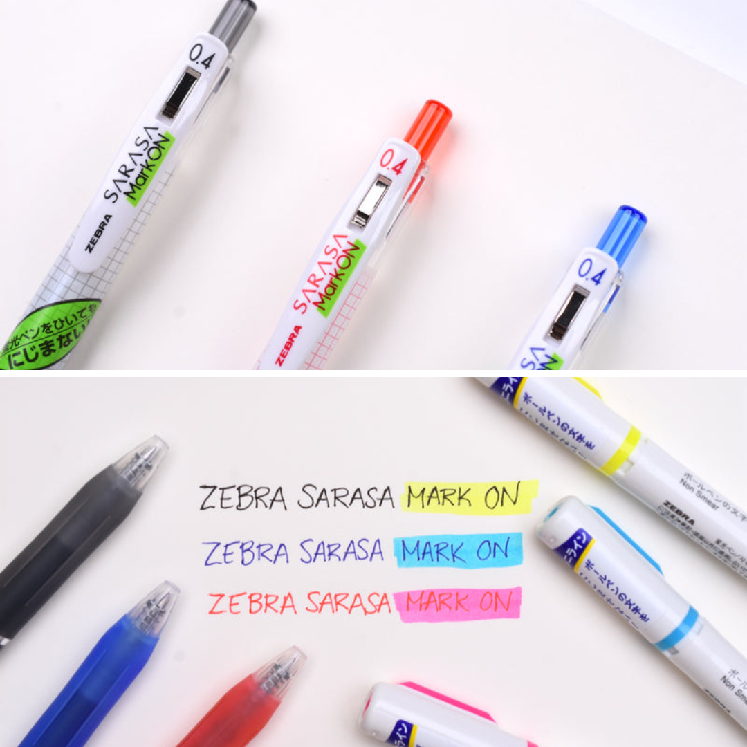 Zebra Sarasa Mark On Gel Pen - 0.4 mm