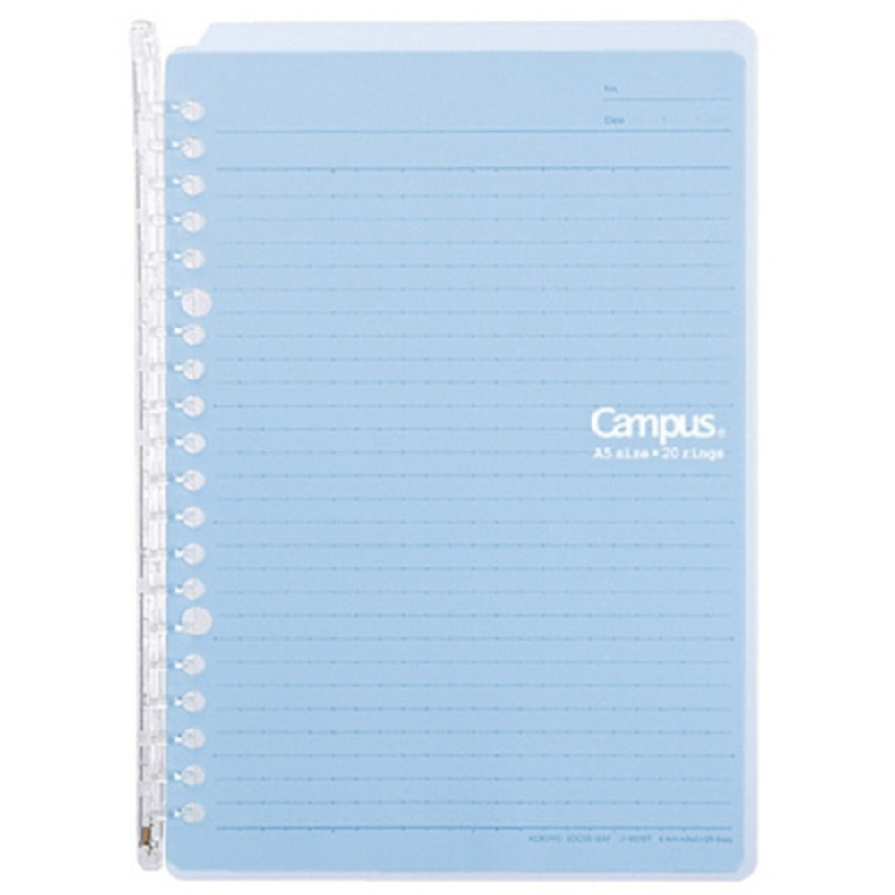 Kokuyo Campus Smart Ring Binder Notebook - A5 - 20 Rings