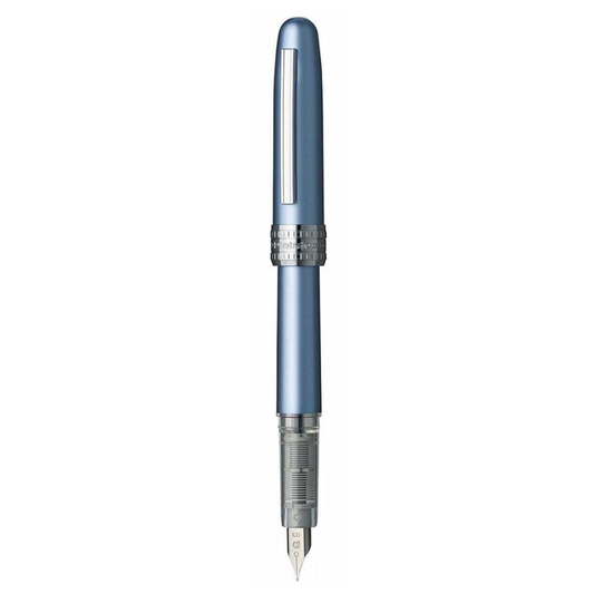 Platinum Plaisir Fountain Pen - Frosty Blue