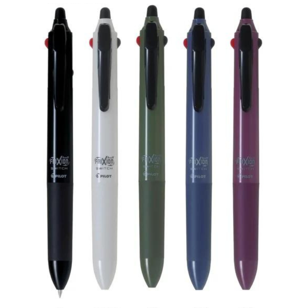 Pilot Frixion Ball Switch Pen (0.5 mm Frixion + 0.7 mm Oil-Based)