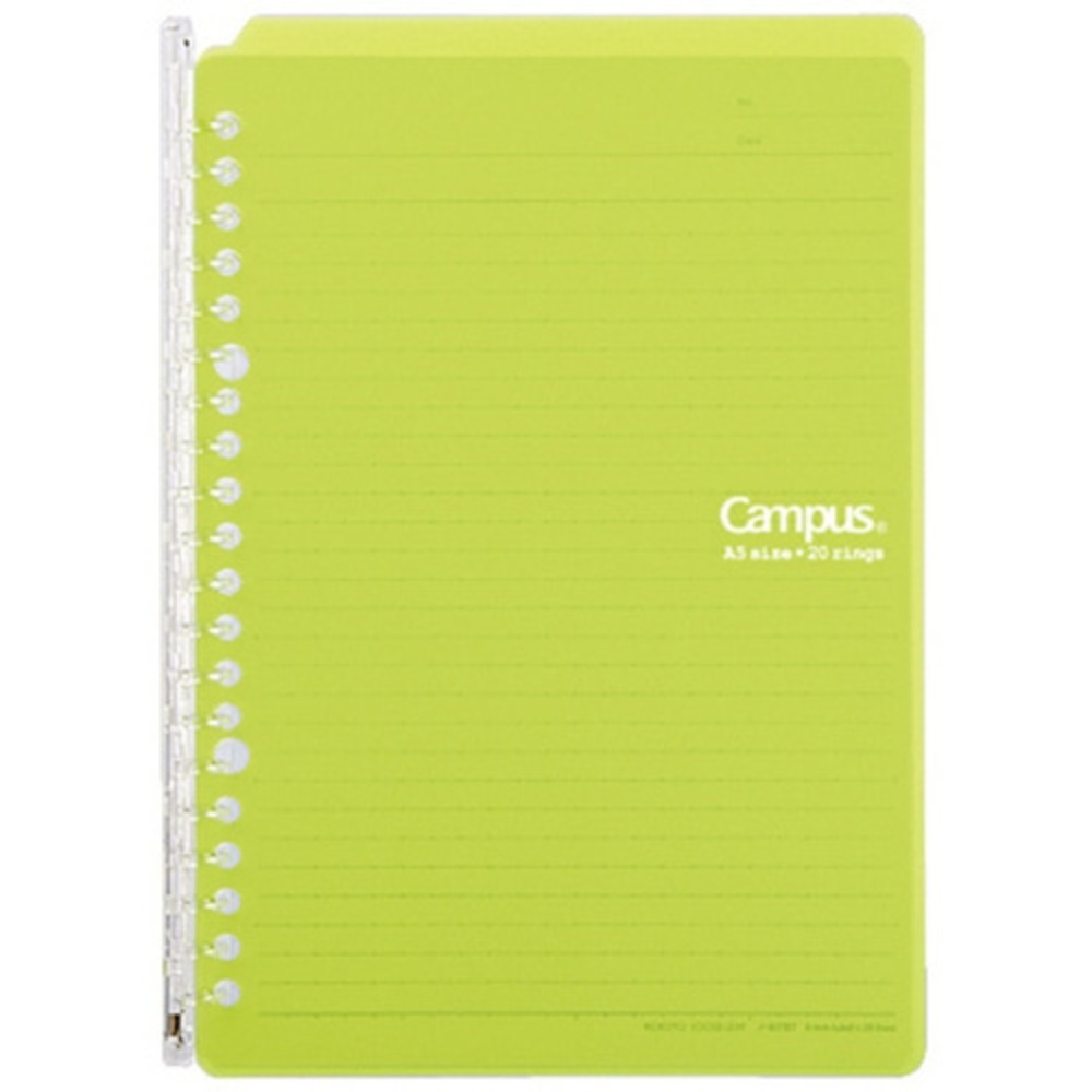 Kokuyo Campus Smart Ring Binder Notebook - A5 - 20 Rings