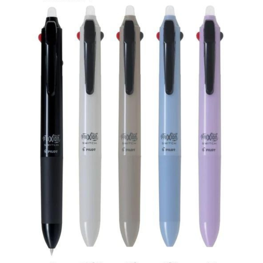 Pilot Frixion Ball Switch Pen (0.38mm Frixion + 0.5mm Oil-Based)