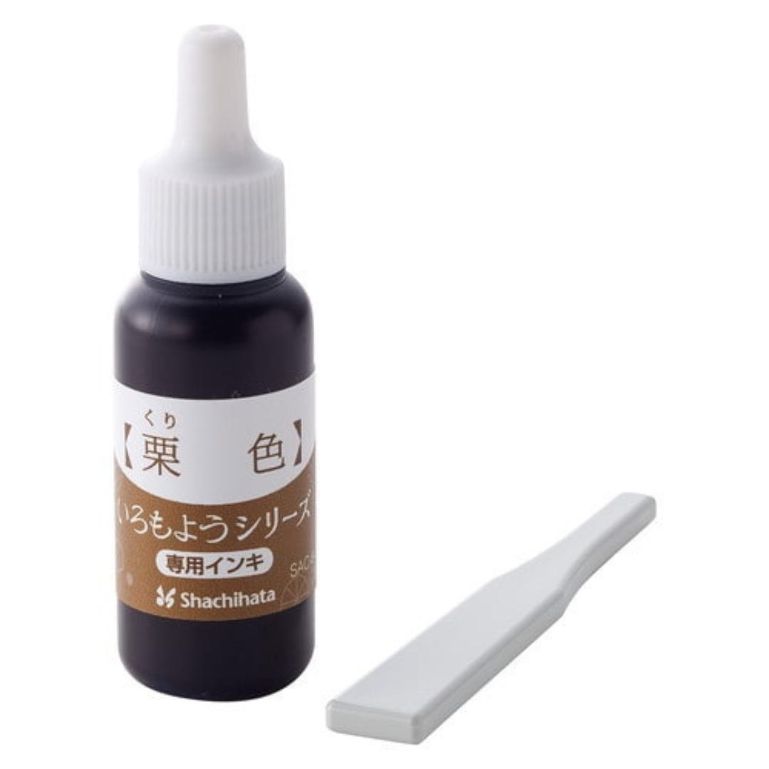 Shachihata Stamp Pad Inks- Japanese Traditional Color Iromoyo - 24 Colors