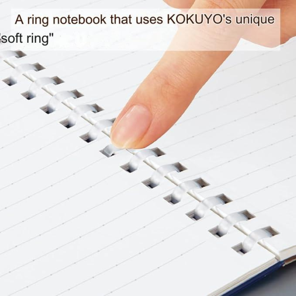 Kokuyo Soft Ring Notebook - B6 Size