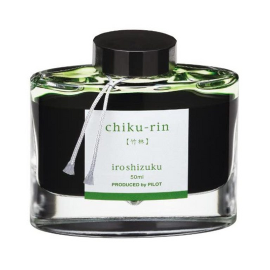 Pilot Iroshizuku Ink Bottle - 50 ML - Chiku-rin (Light Green)
