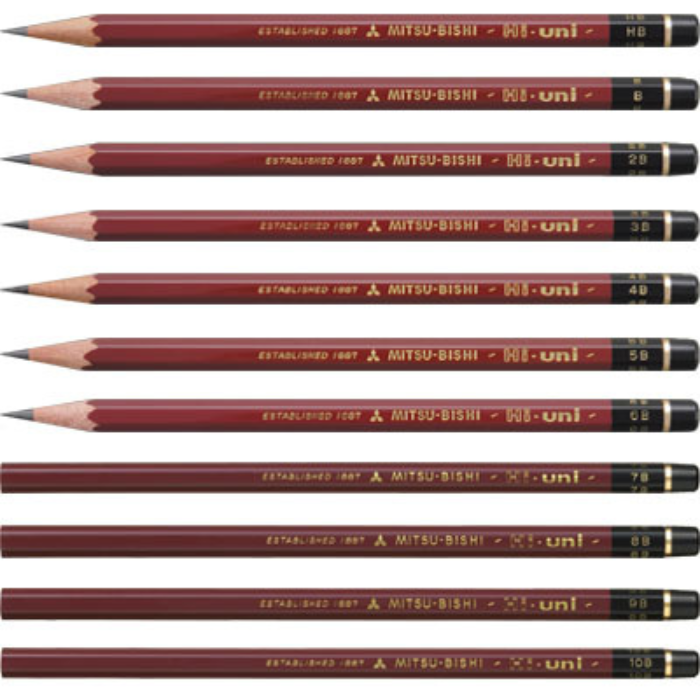 Mitsubishi Uni Hi-Uni Pencil