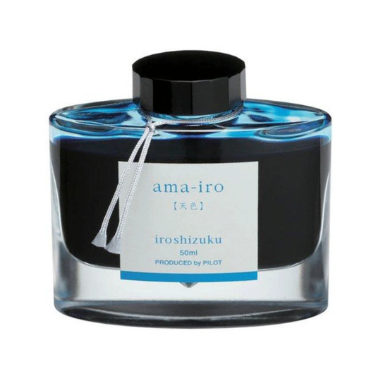 Pilot Iroshizuku Ink Bottle - 50 ML - Amairo (Light Blue)