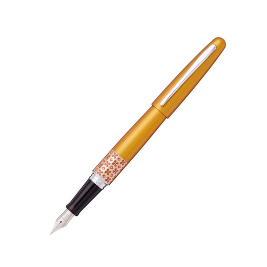 Pilot Metropolitan Retro Pop Fountain Pen - Medium - Metallic Orange
