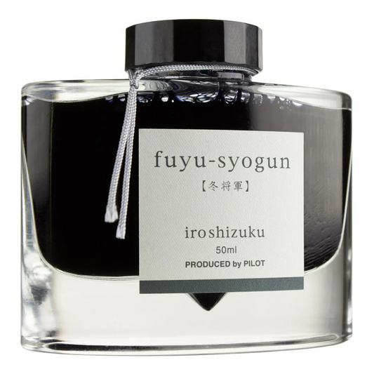 Pilot Iroshizuku Ink Bottle - 50 ML - Fuyu-Syogun (Cool Gray)
