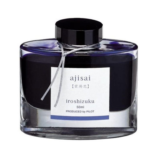 Pilot Iroshizuku Ink Bottle - 50 ML - Ajisai (Blue Purple)