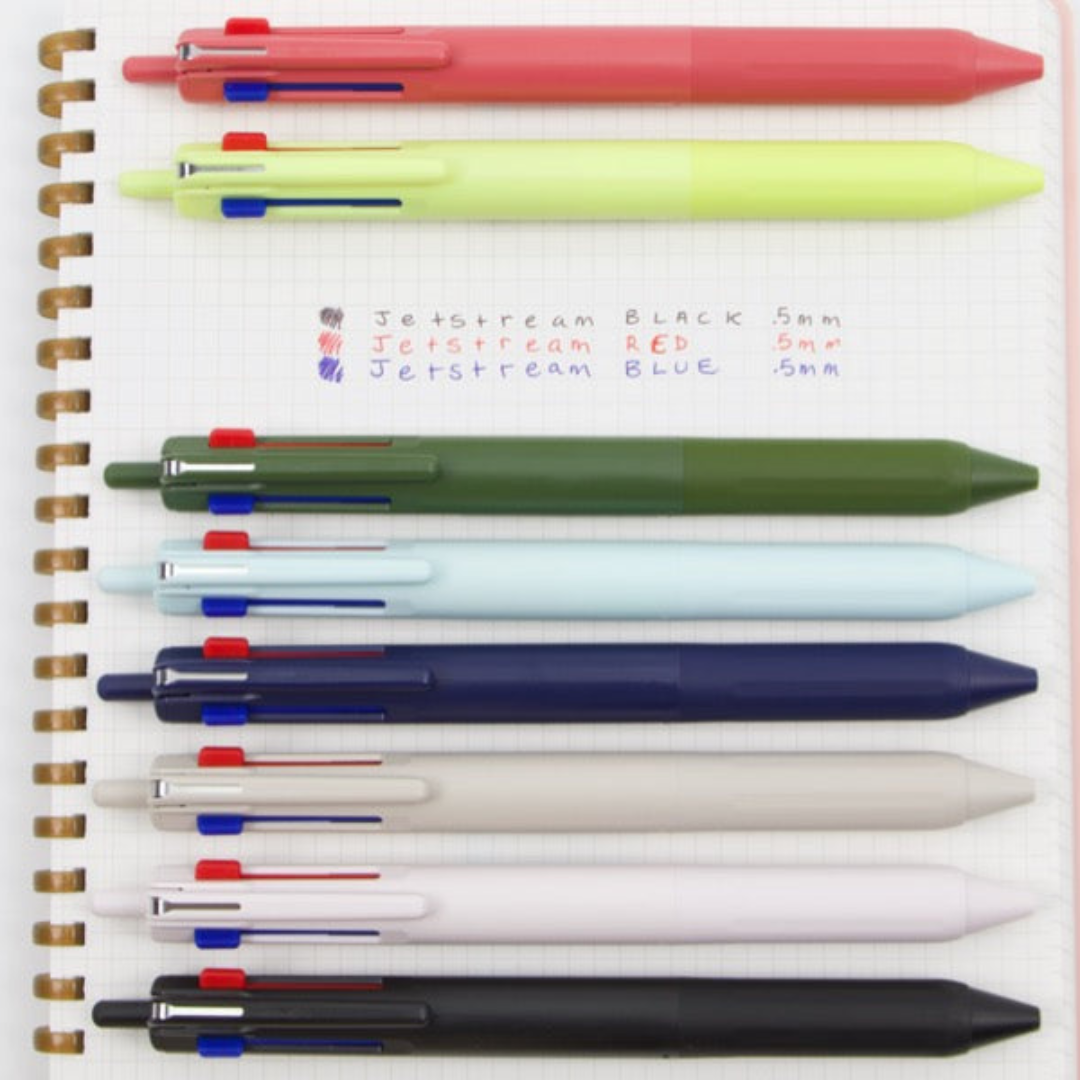 Uni Jetstream SXE3-507 3 Color Ballpoint Multi Pen - 0.5 mm