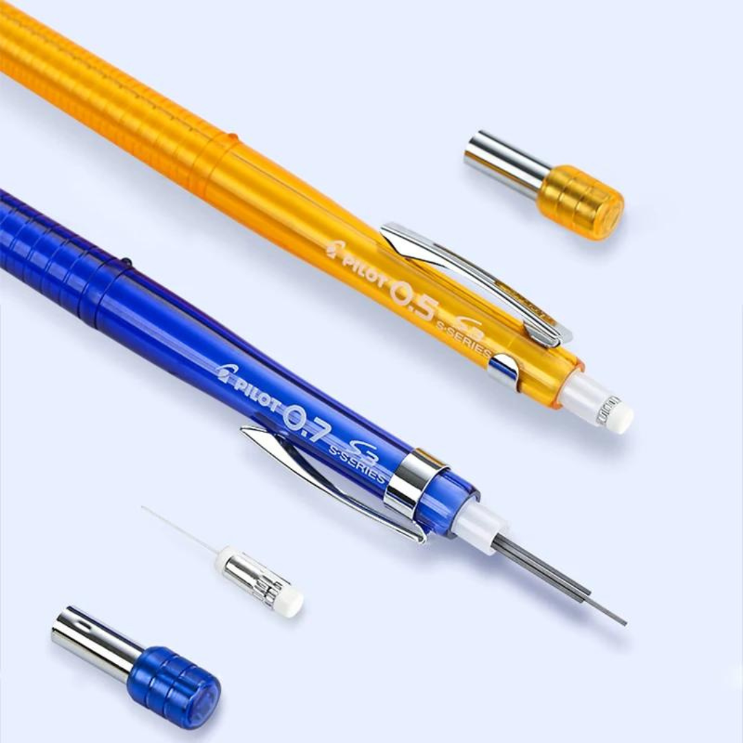 Pilot S3 Drafting Pencil - Transparent Blue