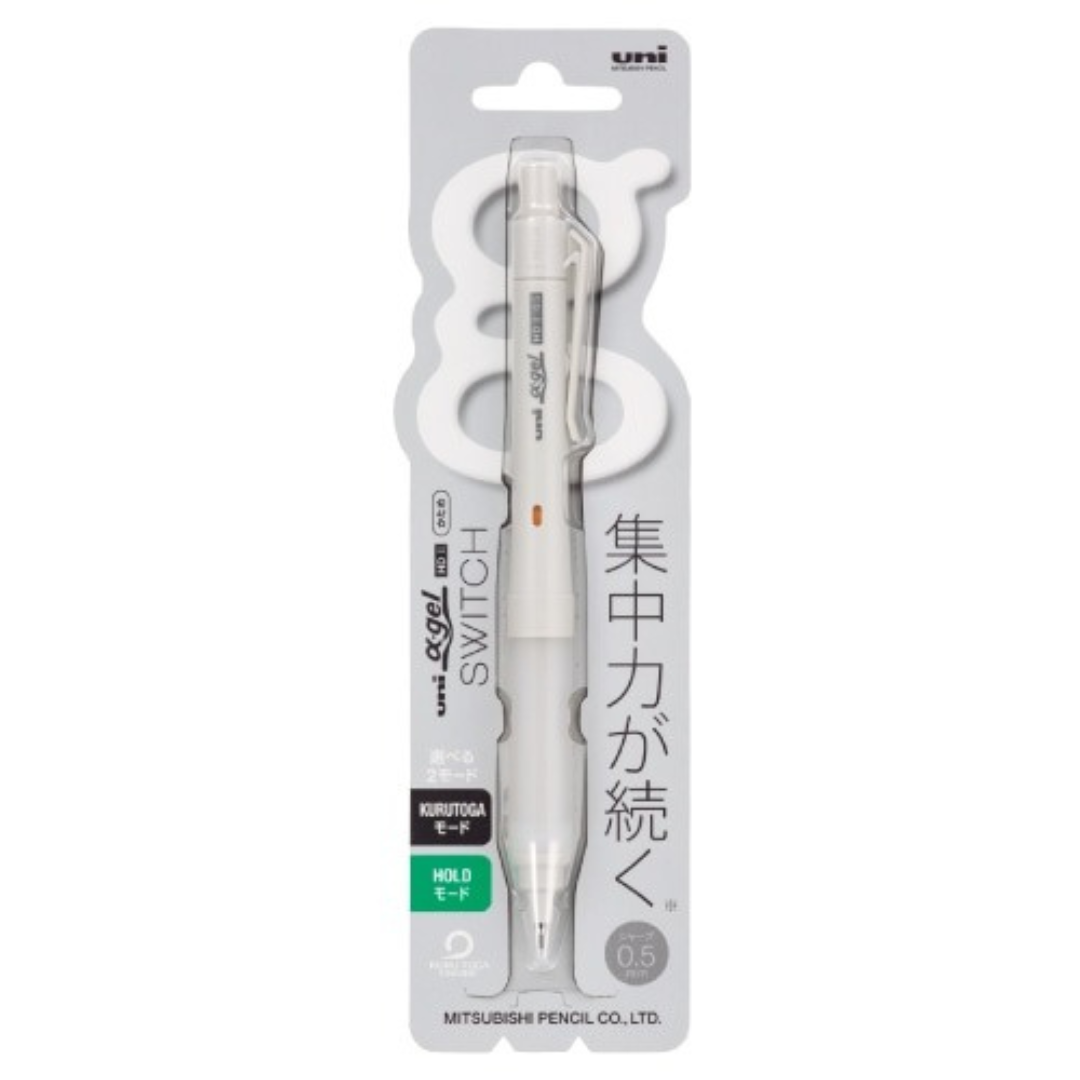 Uni Alpha Gel Switch Mechanical Pencil Pastel Colors - 0.5 mm