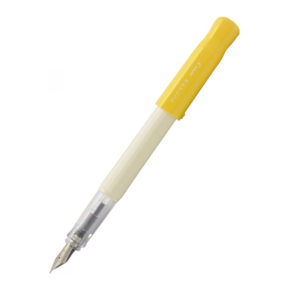 Pilot Kakuno Fountain Pen - Yellow