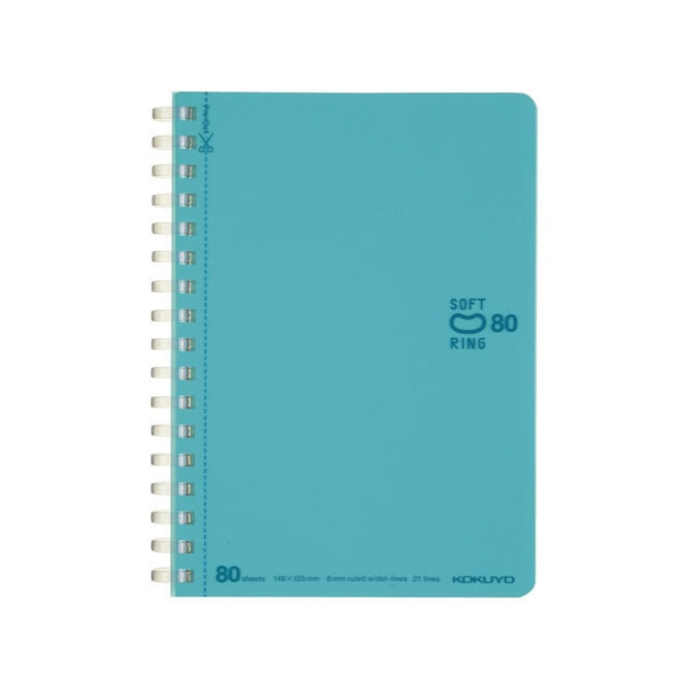 Kokuyo Soft Ring Notebook - A6 Size