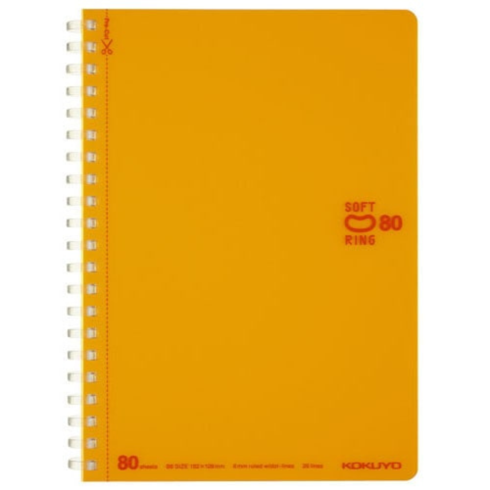 Kokuyo Soft Ring Notebook - B6 Size