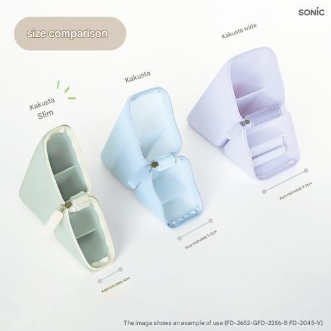 Sonic Kakusta Portable Pen Holder Silicon Slim Type