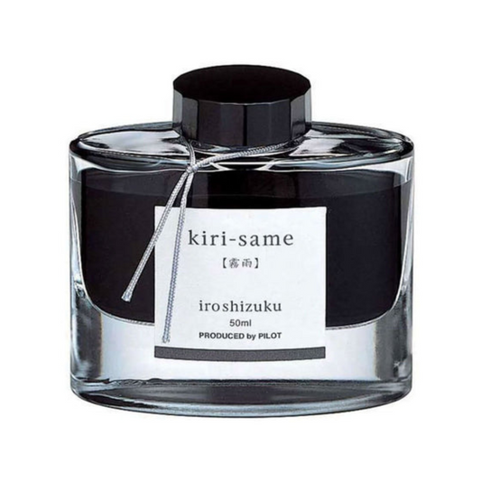 Pilot Iroshizuku Ink Bottle - 50 ML - Kiri-Same (Warm Gray)