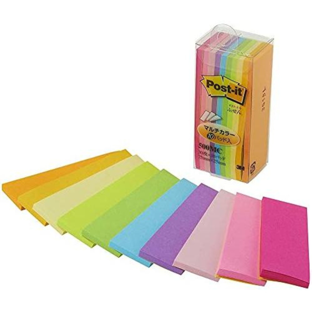 3M Post-It Multicolor Heading Sticky Notes