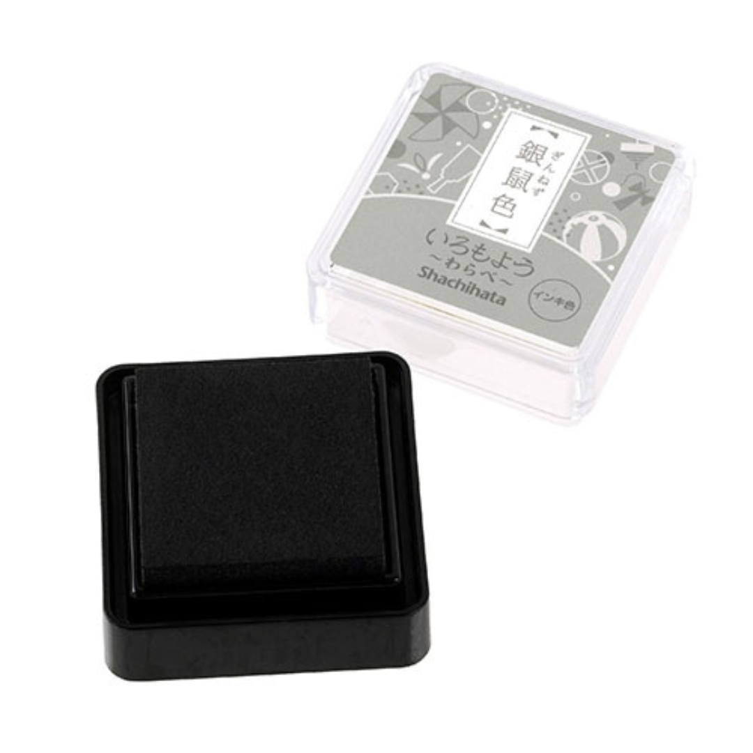 Shachihata Mini Stamp Pad - Japanese Traditional Color Iromoyo - 24 Colors