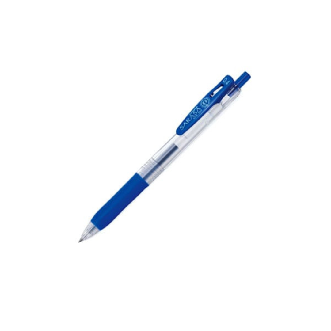 Zebra Sarasa Clip Gel Pen & Refill 0.3/0.4/0.5/0.7 & 1.0 mm - Blue