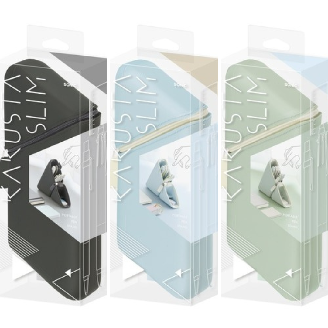 Sonic Kakusta Portable Pen Holder Silicon Slim Type