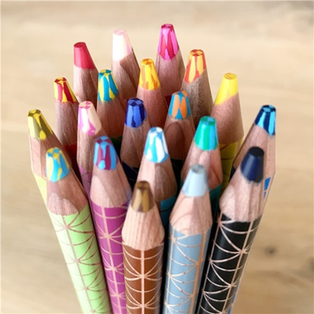 Kokuyo Colored Pencil DUAL COLOR 10 Colors