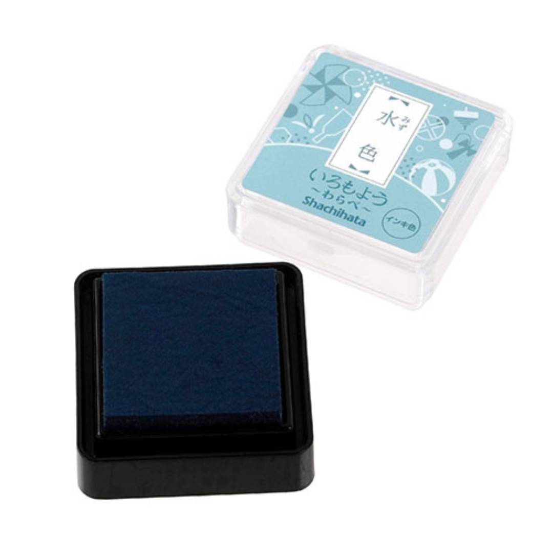 Shachihata Mini Stamp Pad - Japanese Traditional Color Iromoyo - 24 Colors