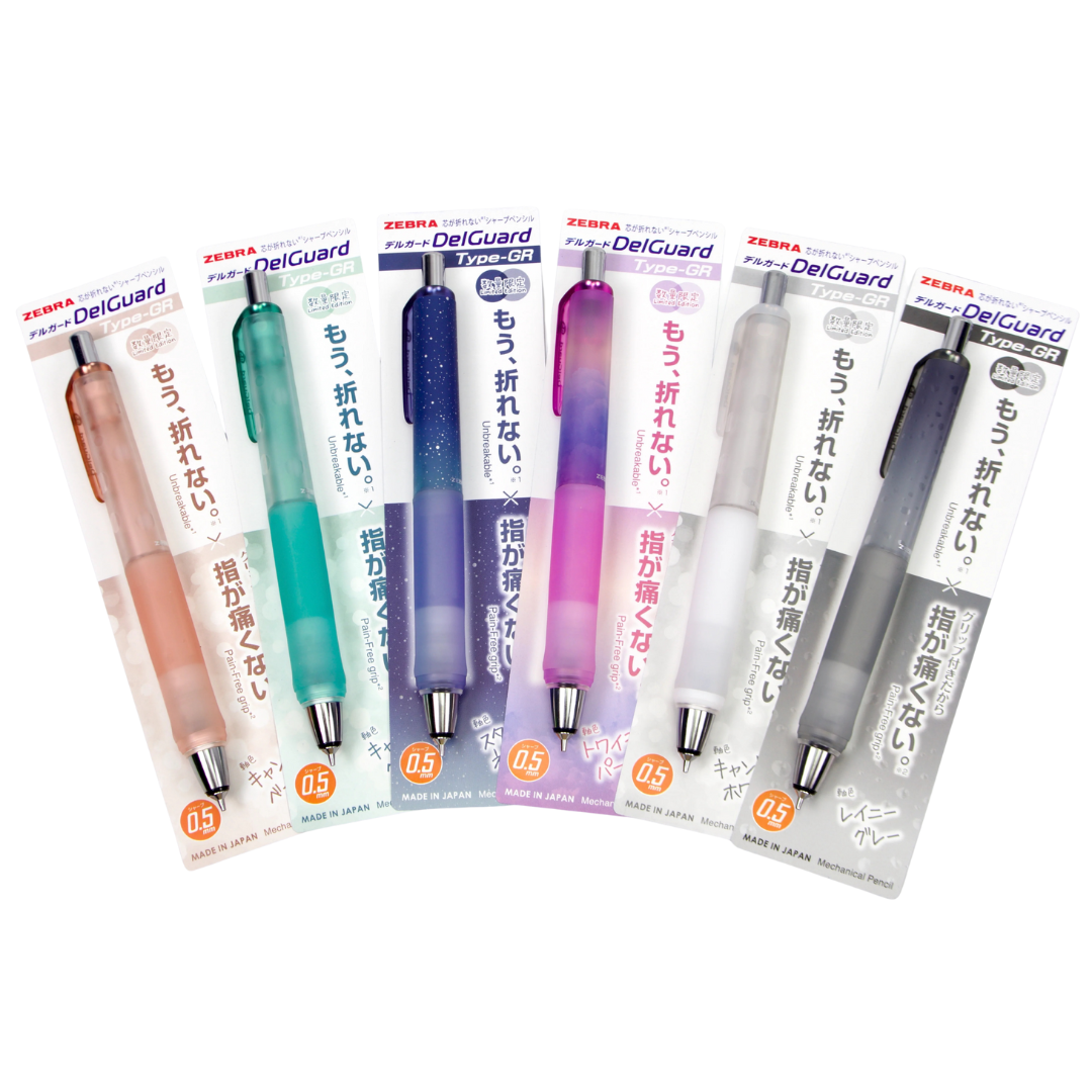 Zebra DelGuard Type-GR Relaxation Series Mechanical Pencil - 0.5 mm
