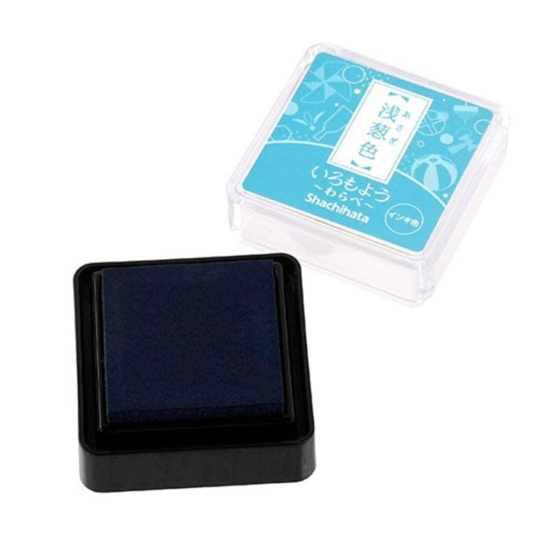 Shachihata Mini Stamp Pad - Japanese Traditional Color Iromoyo - 24 Colors