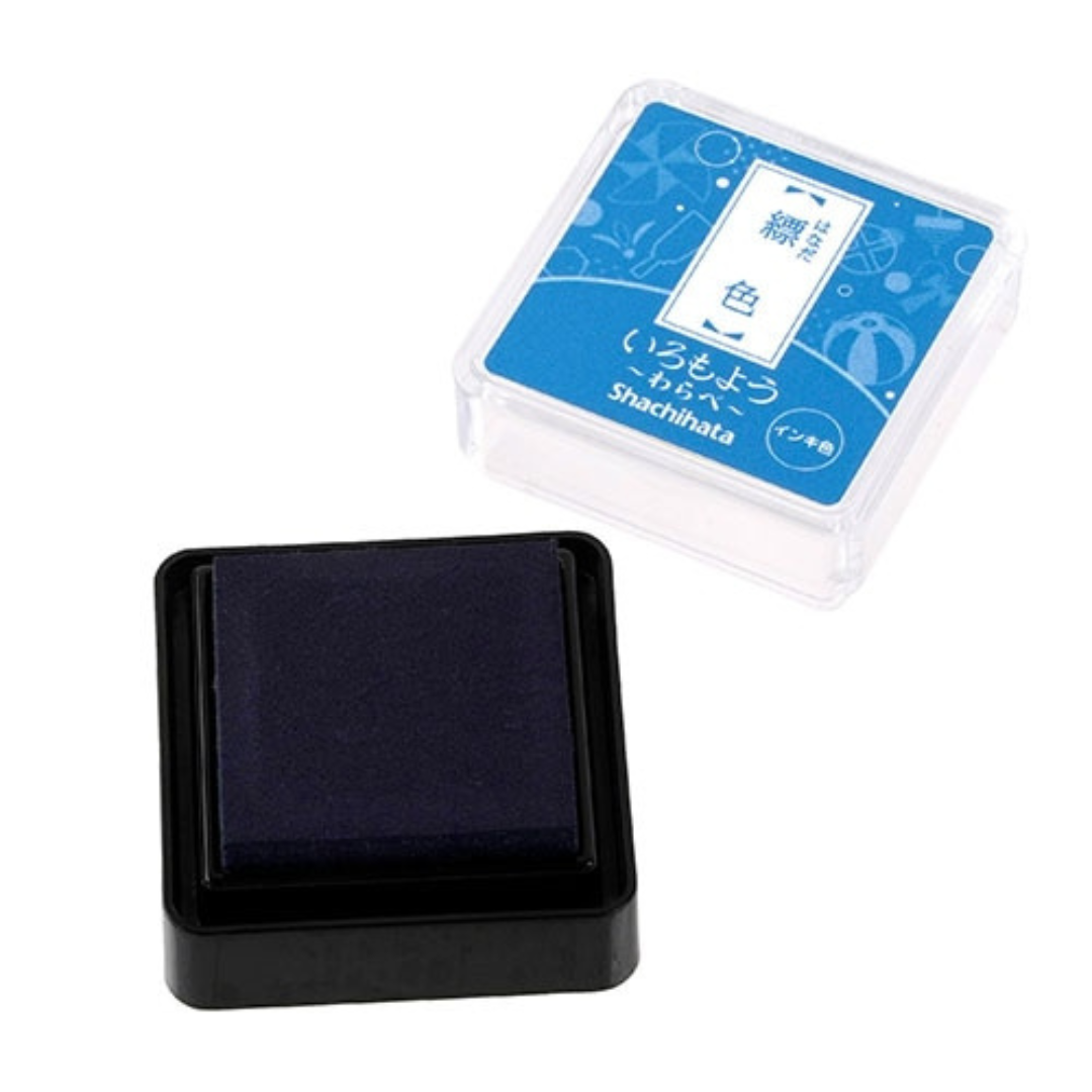 Shachihata Mini Stamp Pad - Japanese Traditional Color Iromoyo - 24 Colors