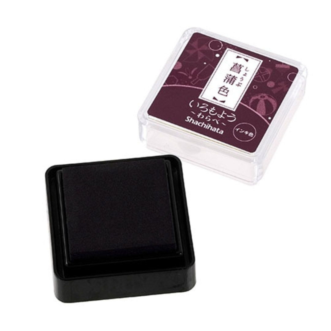 Shachihata Mini Stamp Pad - Japanese Traditional Color Iromoyo - 24 Colors