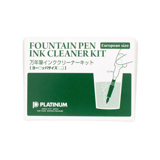 Platinum Fountain Pen Ink Cleaner Kit - European Model