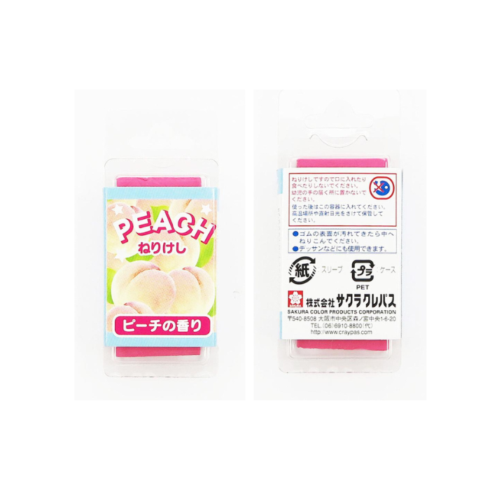 Sakura Craypas Scented Kneadable Eraser Peach