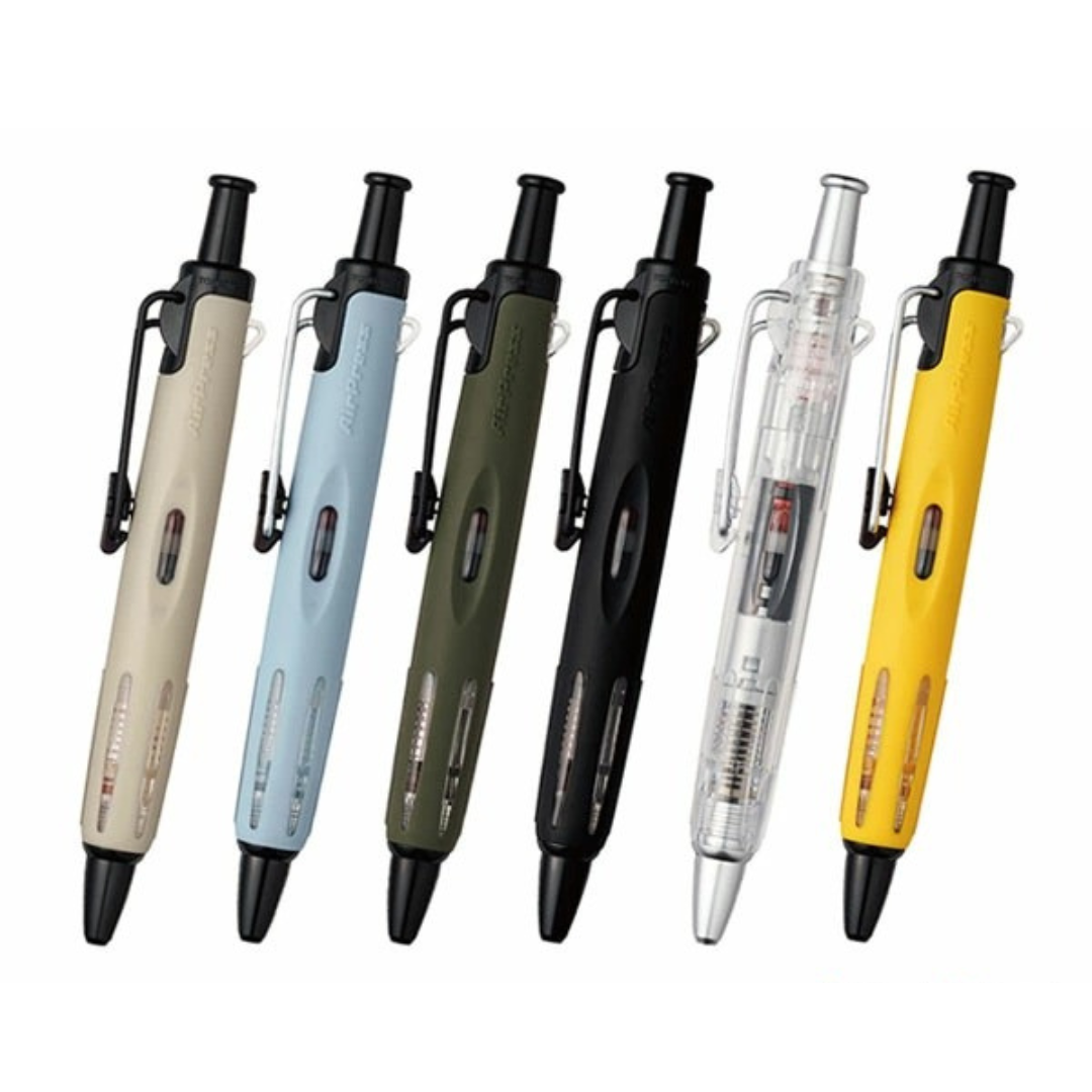 Tombow AirPress Ballpoint Pen - 0.7 mm - Black Ink [New Edition]