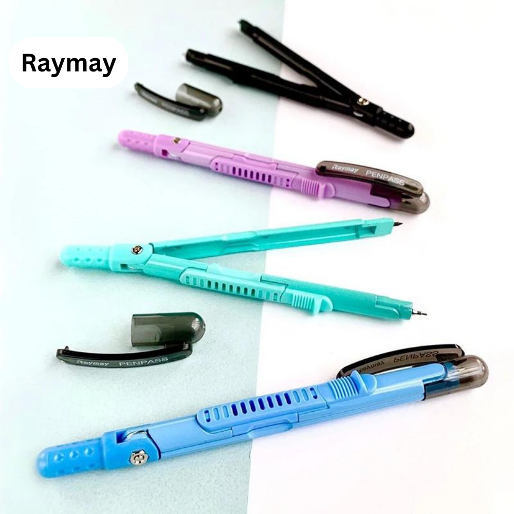 Raymay Pen Pass - 0.5 mm Mechanical Pencil Compass