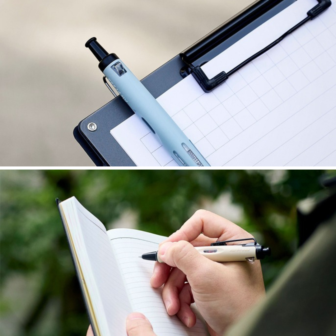 Tombow AirPress Ballpoint Pen - 0.7 mm - Black Ink [New Edition]