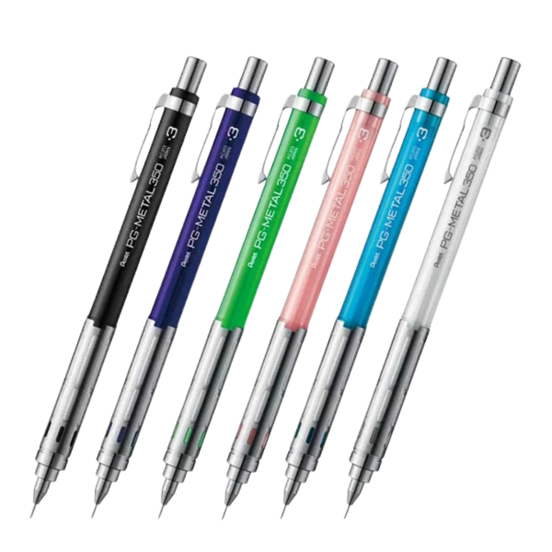 Pentel PG-Metal 350 Mechanical Pencil - 0.3 mm