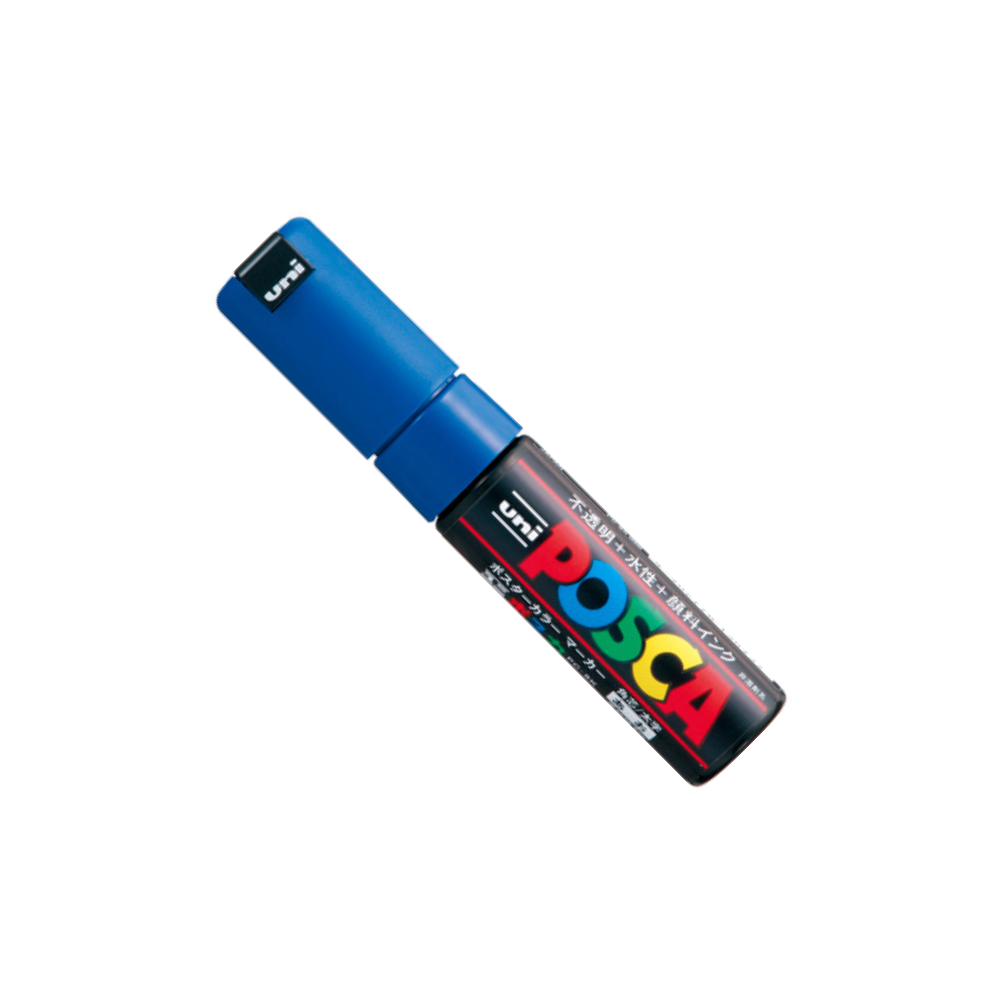 Uni Posca Paint Marker PC-8K - Chisel Tip - Single