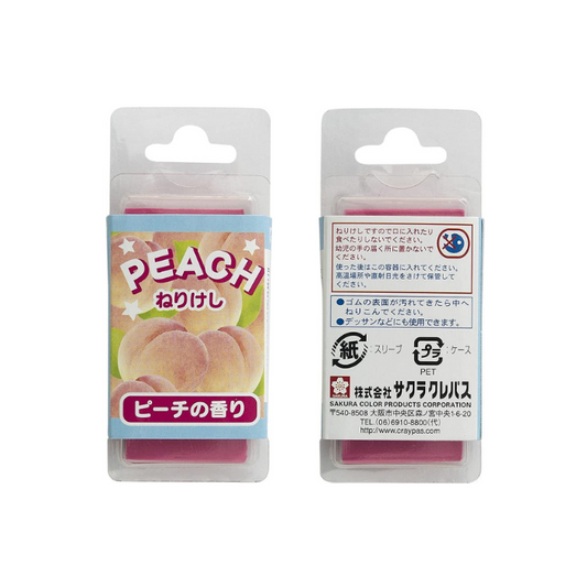 Sakura Craypas Scented Kneadable Eraser Peach