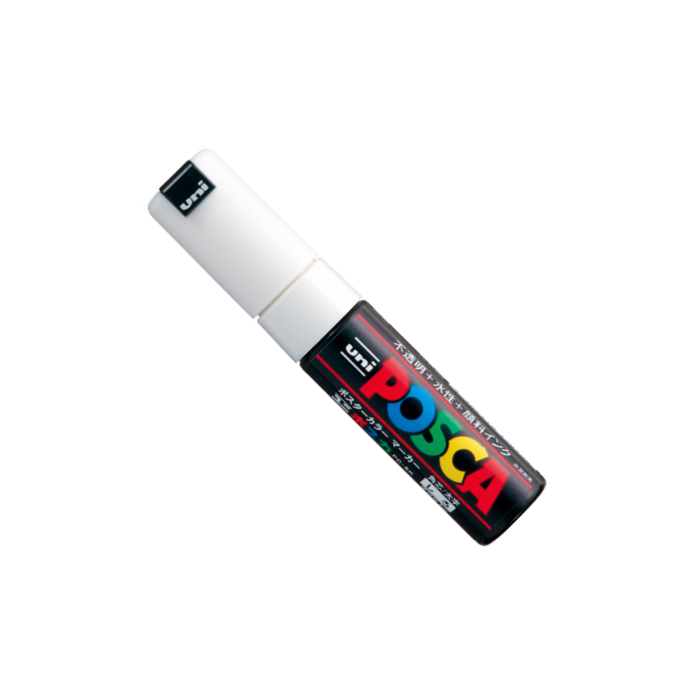 Uni Posca Paint Marker PC-8K - Chisel Tip - Single